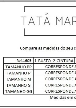 Bomber Olivia - Tata Martello Tabela